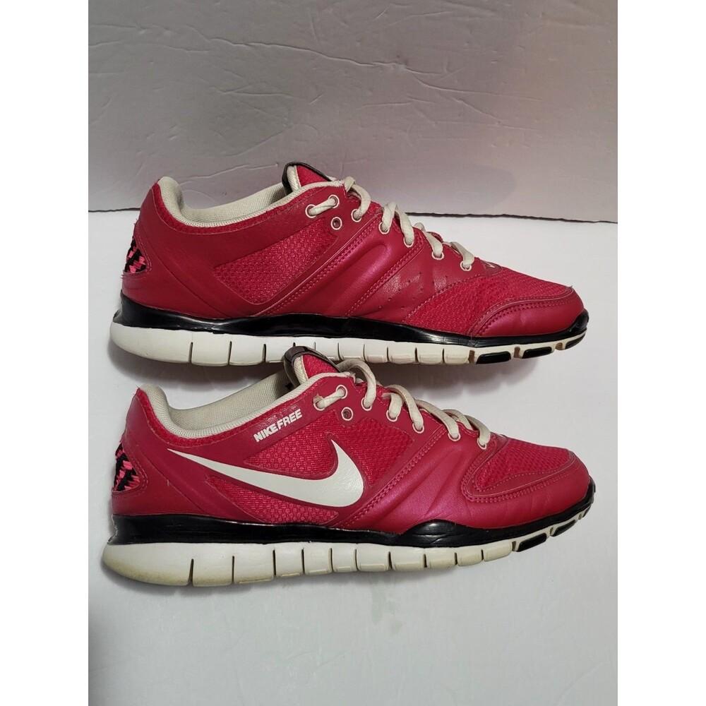 Nike Free Training hypertr 396106-612 Training Shoes Pink Black Size 8.5 Women